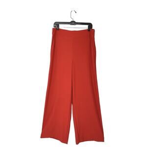 Sumersalt The Perfect Wide Leg Pants Size 12 Stretch Crepe Pockets